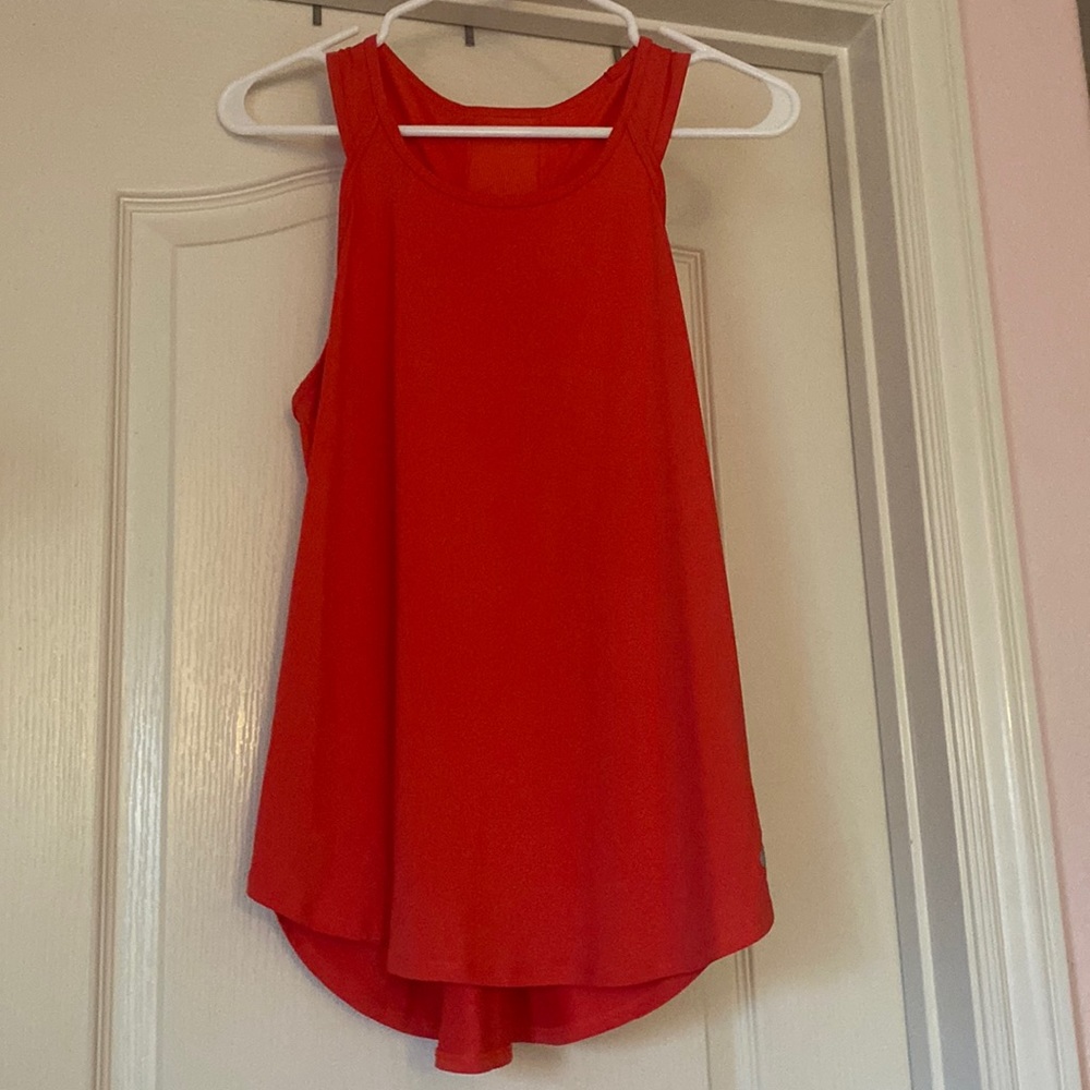 Bright Red Workout Tank Top